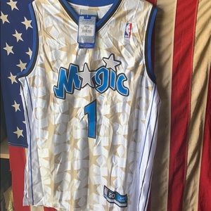 Tracy Mcgrady brand new Reebok Jersey w/tags Large
